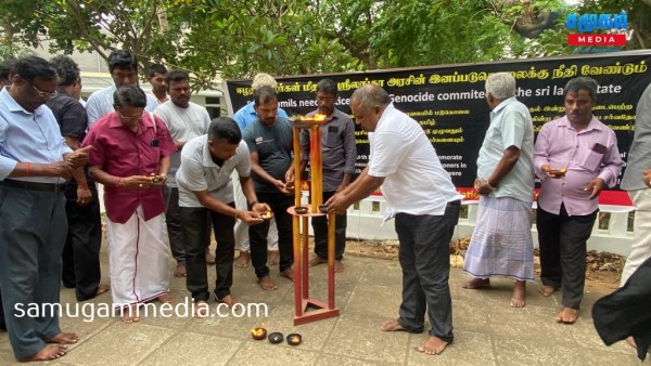 தமிழ்த் தேசிய மக்கள் முன்னணியின் ஏற்பாட்டில்  40 ம் ஆண்டு கறுப்பு ஜீலை நினைவேந்தல் நிகழ்வு! samugammedia 